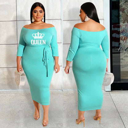 "Top Queen" Lace Up Dress
